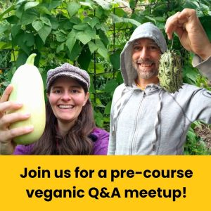 Pre-course veganic meetup